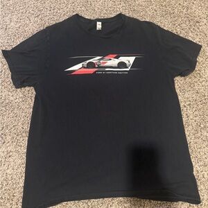 Ford GT Heritage Edition Black and Red Men's T-Shirt